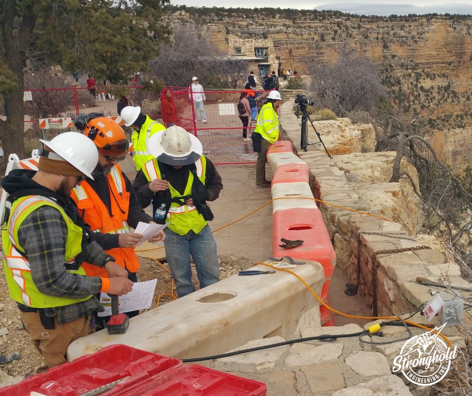StrongholdEng's tweet photo. At Stronghold Engineering we have experience working with government construction projects! Take a peek at one of our most exciting government projects right now. 

https://t.co/nhfuslLlnk

#GrandCanyon #government #Strongholdengineering https://t.co/ZKyUWGUqr6