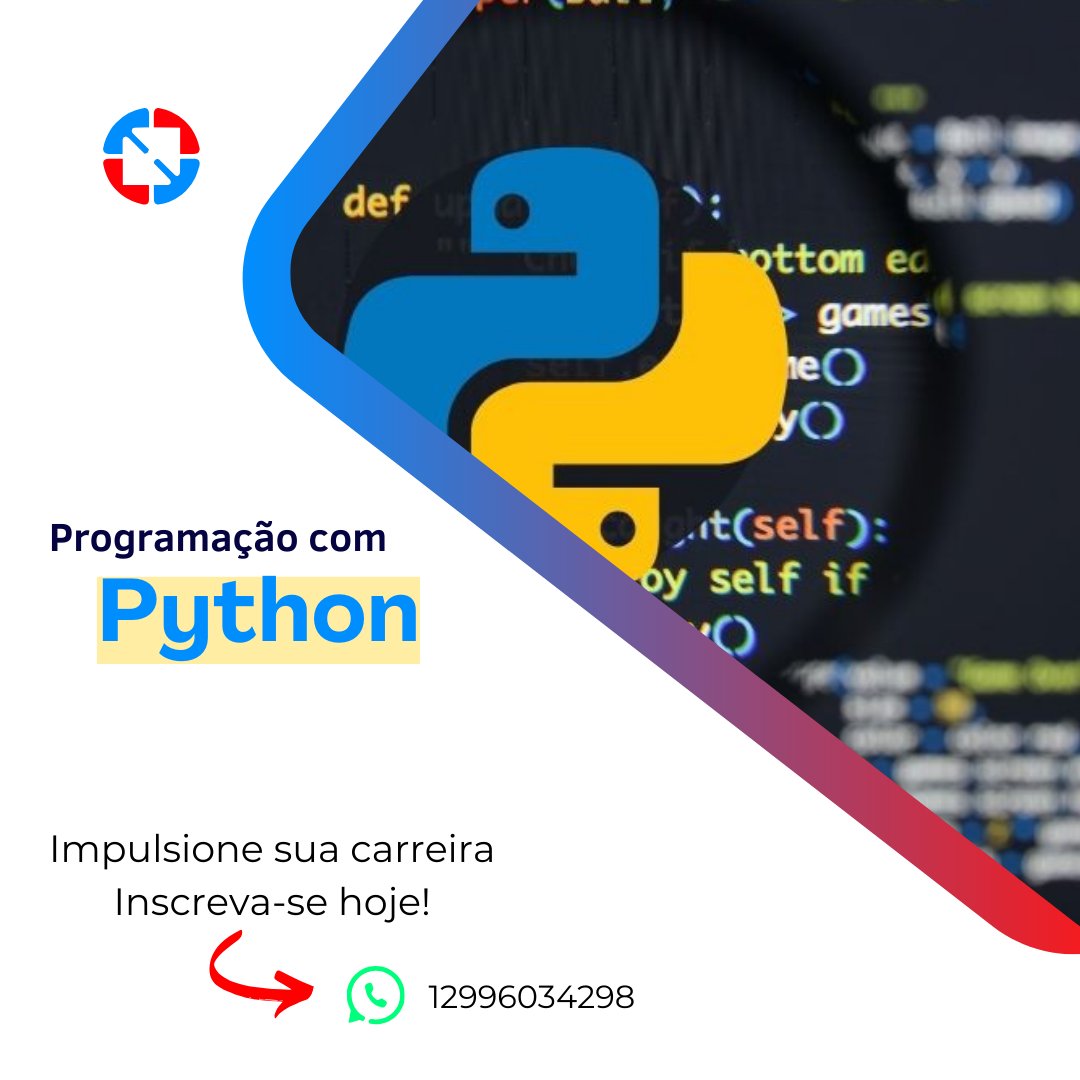 onbytesjcampos's tweet image. 🐍 Matrículas abertas para o curso de Python na On Byte! Aprenda a desenvolver aplicações, analisar dados e criar soluções inteligentes. 🚀 Inscreva-se agora e transforme sua carreira! #CursoPython #MatrículasAbertas #OnByteEducação