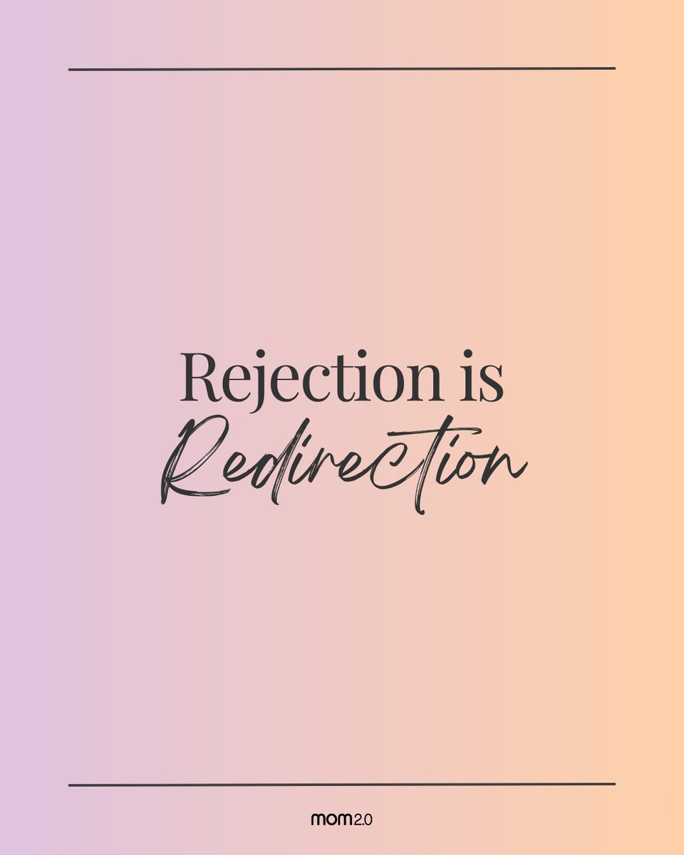mom2summit's tweet image. Rejection doesn’t define you. It’s just part of the process. As a mom and entrepreneur, you’re already navigating so much, and every “no” is just clearing the path for your next “yes.” A thousand “no’s” often lead up to that one big “yes.”⁠ #MompreneurLife #Entrepreneur