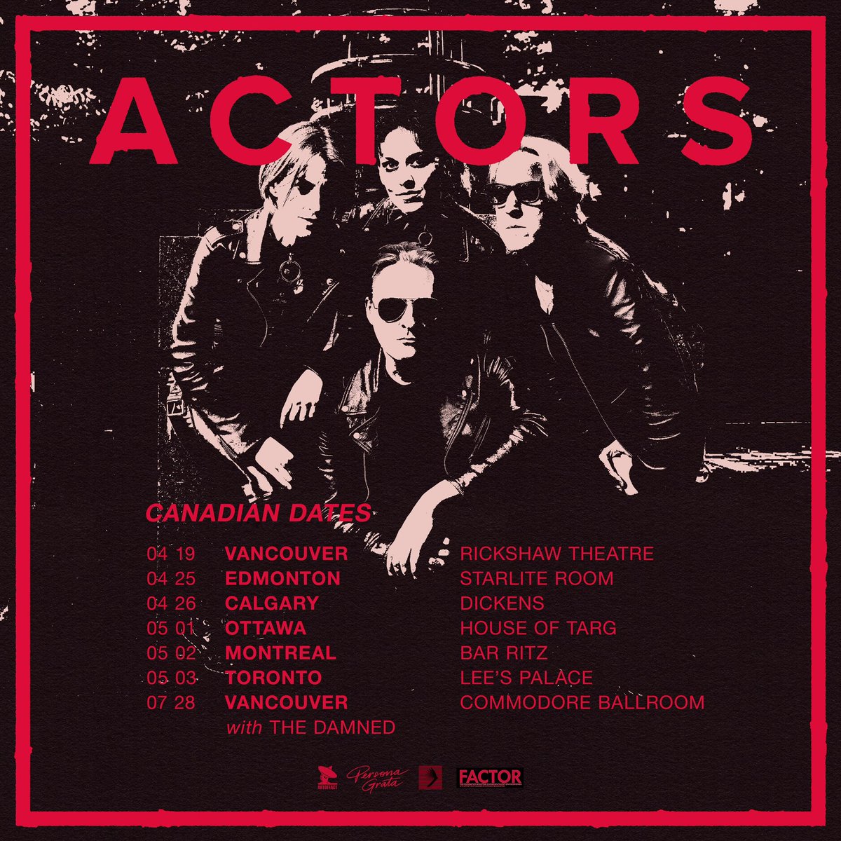 ACTORS the band tweet media