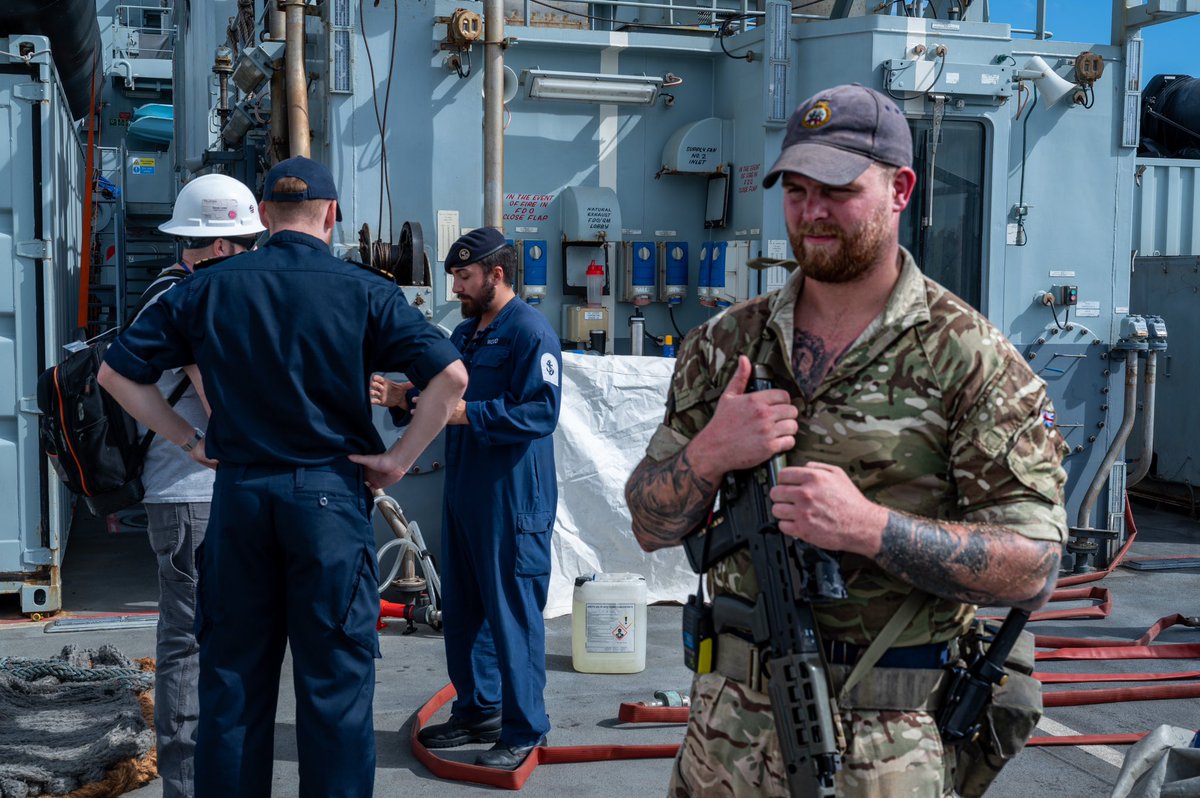 USCGSoutheast (@uscgsoutheast) on Twitter photo A warm welcome to our allies from the <a href="/HMS_Medway/">HMS Medway</a> who made a pit stop at <a href="/USCG/">U.S. Coast Guard</a> Base Miami Beach to resupply and refuel, Wed. The HMS Medway and <a href="/HMSTrent/">HMS Trent</a> are crucial partners in support of our joint counter-narcotics missions in the Caribbean. 🇺🇸🤝🇬🇧 #Miami #USCG #HMS
<a href="/ComdtUSCG/">Commandant of the U.S. Coast Guard</a> A warm welcome to our allies from the <a href="/HMS_Medway/">HMS Medway</a> who made a pit stop at <a href="/USCG/">U.S. Coast Guard</a> Base Miami Beach to resupply and refuel, Wed. The HMS Medway and <a href="/HMSTrent/">HMS Trent</a> are crucial partners in support of our joint counter-narcotics missions in the Caribbean. 🇺🇸🤝🇬🇧 #Miami #USCG #HMS
<a href="/ComdtUSCG/">Commandant of the U.S. Coast Guard</a>