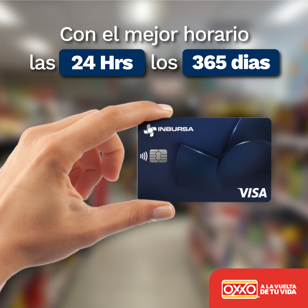 Ahora puedes retirar efectivo de tu tarjeta de débito Inbursa en cualquier OXXO del país. 📍💳

La comodidad de tener tu dinero siempre cerca, ¡así de fácil!

Consulta horarios, montos y comisiones en 👉 bit.ly/inbursa-corres…

#RetiraEfectivo#InbursaOxxo