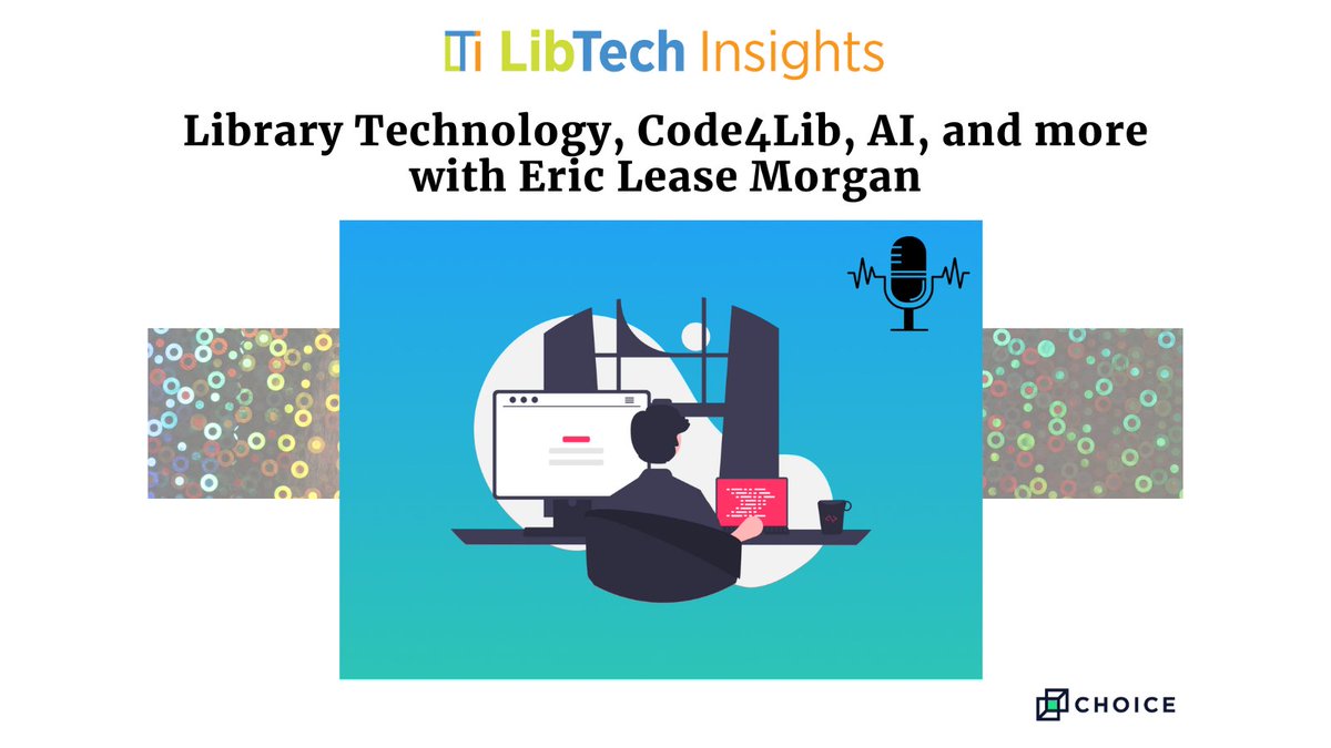 Now on #LTIBlog: Check out a recent #TheAuthorityFile podcast episode with <a href="/NDLibraries/">Hesburgh Libraries</a> librarian Eric Lease Morgan on #LibraryTechnology, #AI, and more ow.ly/lMpt50UH5T6