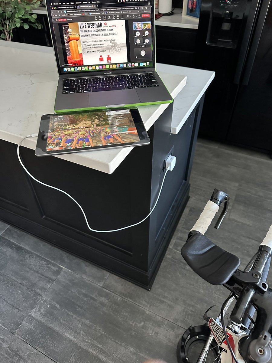 GoldMedalDad's tweet photo. Commitment Day: Ironman 70.3 Des Moines.
Zwift: Stage 2 | Tour de Zwift in Outer Scotland.
Learning and getting stronger at the same time.
#DoYouDare #BecomeOne https://t.co/w7j0awQhfR