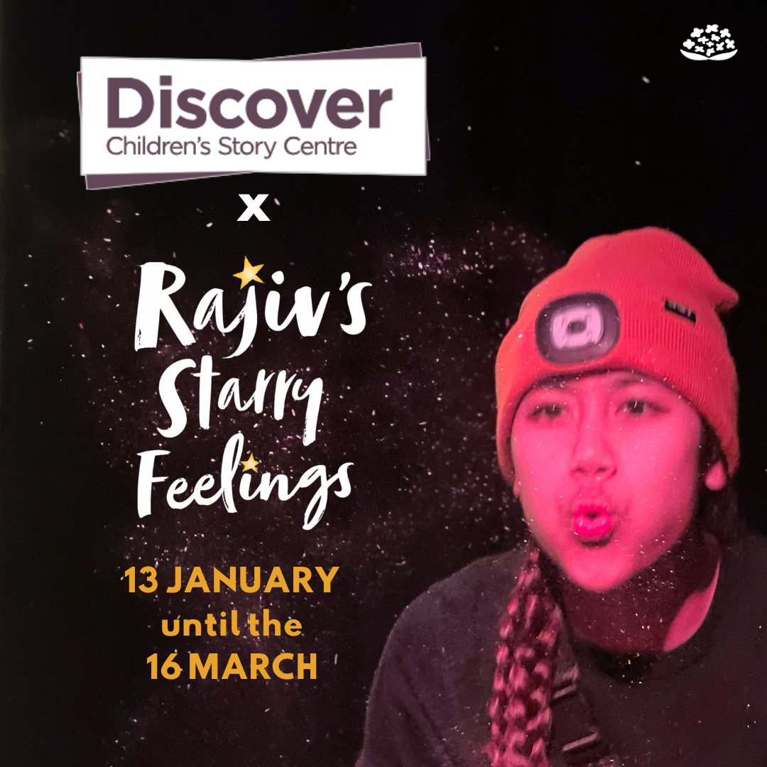 You're invited! <a href="/Discover_Story/">Discover</a> have created an immersive storytelling experience of RAJIV'S STARRY FEELINGS ⭐

For ages 2+, this #storytelling experience will enchant &amp; entertain, exploring those complex emotions we all feel but cannot always name.

discover.org.uk/event/0-5-stor…