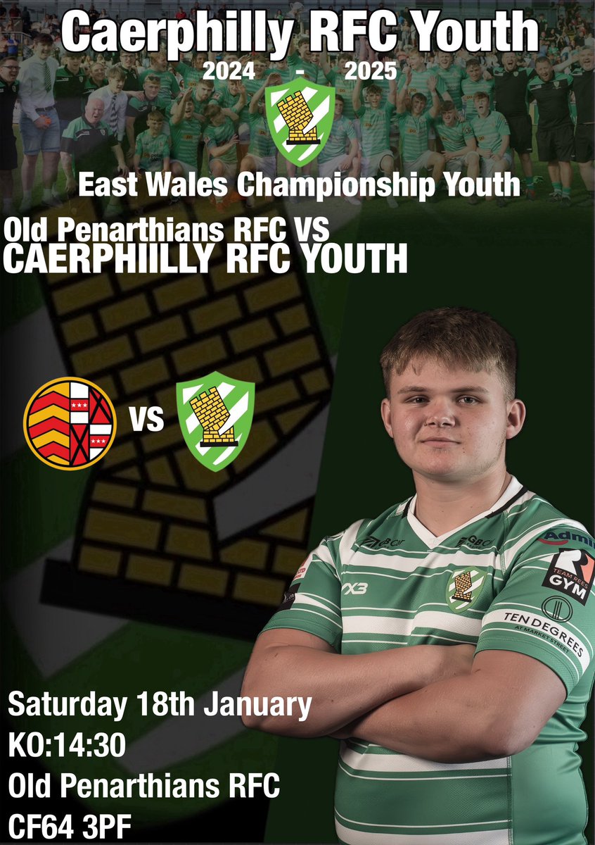 Caerphillyyouth's tweet photo. This Saturday we travel to @Old_Pens_RFC . ๐#eastwaleschampionship #shitshirts #vivalacae https://t.co/PjRuQu1AUv