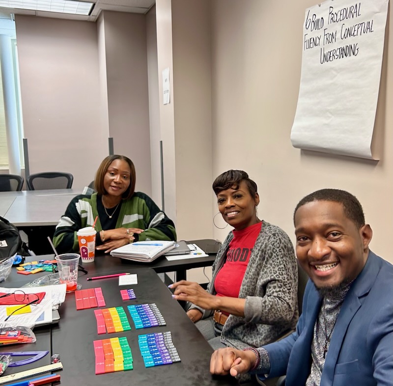 MiddleGaRESA's tweet photo. ๐ก Math minds at work! Our math learning community explores exciting math tasks that sharpens their reasoning and problem-solving skills while boosting math discourse. Together, weโre turning conversations into powerful tools for learning! #GrowingEducators #GrowingStudents https://t.co/L8pTMVCZhZ