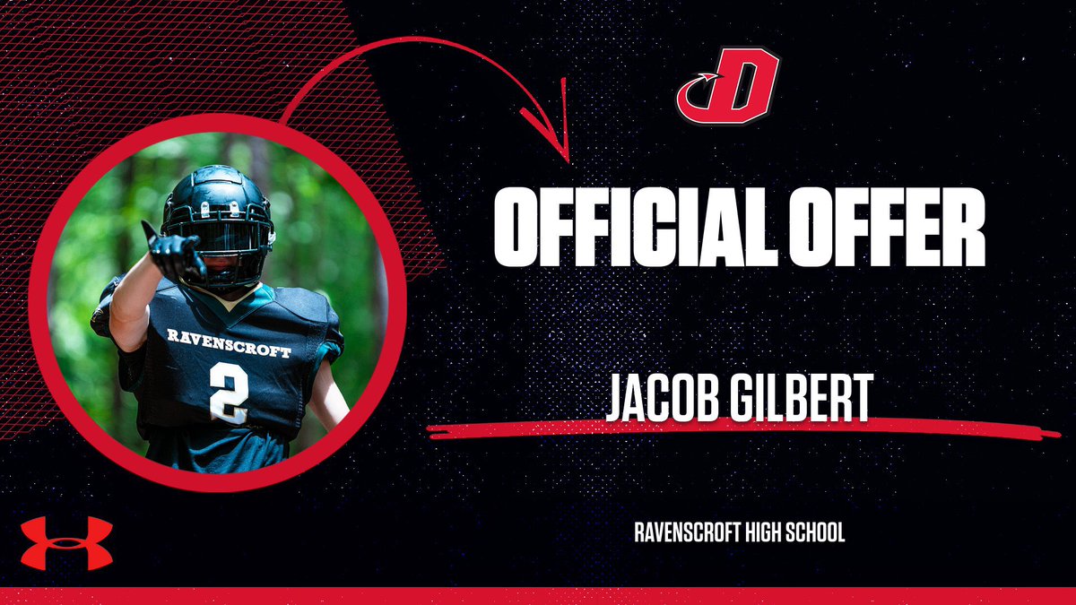 #AGTG After a great phone call with <a href="/Coach_PGraham/">Pierce Graham</a> I am extremely blessed to receive my first offer from <a href="/DCRedDevilFB/">Dickinson Football</a> 
<a href="/Coach_Mro/">Coach Mro</a> 
<a href="/Ravens_FB1862/">Ravenscroft Football</a> 
<a href="/CoachJimGibbons/">Coach Jim Gibbons</a>