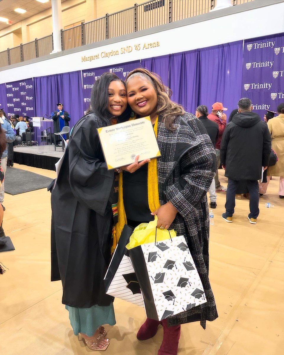 On this wonderful #WhereAreTheyWednesday we are shouting CONGRATULATIONS to our scholar, Miss Camryn Matthews, who graduated from Trinity Washington University on Jan. 10th with her Bachelor of Science in Nursing! Congratulations Camryn! Pre-Natal Nurse in the making!