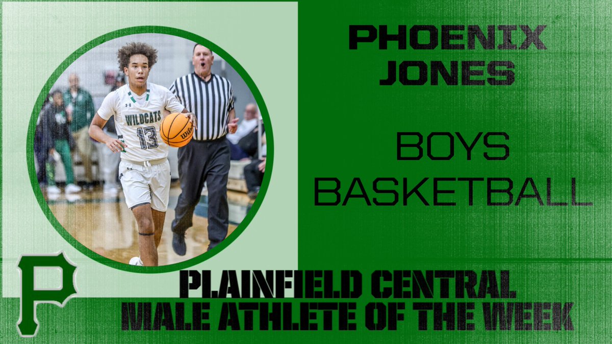 Plainfield Central Wildcats Athletics (@wildcatspchs) on Twitter photo Congrats to Phoenix Jones (Boys Basketball)-he is our
<a href="/jerseymikes/">Jersey Mike's Subs</a> Male Athlete of the Week. He was instrumental in leading the team to victory over Schaumburg Christian, and averaged 12 points and 7 rebounds. Congrats Phoenix! #AStudentAbove
<a href="/Mr_Chlebek/">PHS Wildcats</a> <a href="/Wi1dcatHoops/">WildcatHoops</a> Congrats to Phoenix Jones (Boys Basketball)-he is our
<a href="/jerseymikes/">Jersey Mike's Subs</a> Male Athlete of the Week. He was instrumental in leading the team to victory over Schaumburg Christian, and averaged 12 points and 7 rebounds. Congrats Phoenix! #AStudentAbove
<a href="/Mr_Chlebek/">PHS Wildcats</a> <a href="/Wi1dcatHoops/">WildcatHoops</a>