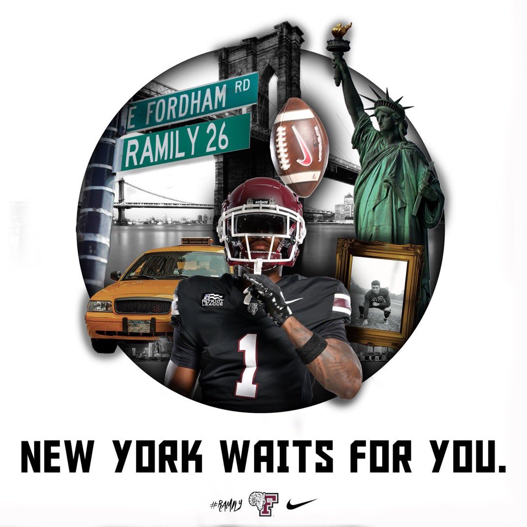 Elite Education✅
Elite Internship Opportunities✅
D1 Scholarship Football✅
New York City ✅
#RAMILY 🐏