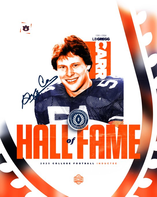 Dr. Gregg Carr has been named to the NFF College Football Hall of Fame Class of 2025.