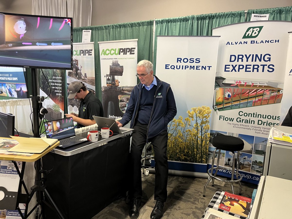 Stop by booth B162 say high to Nick our          ALVAN BLANCH rep for     NORTH AMERICA/PACIFIC .                               ROSS EQUIPMENT                With over 150 units delivered in NORTH AMERICA