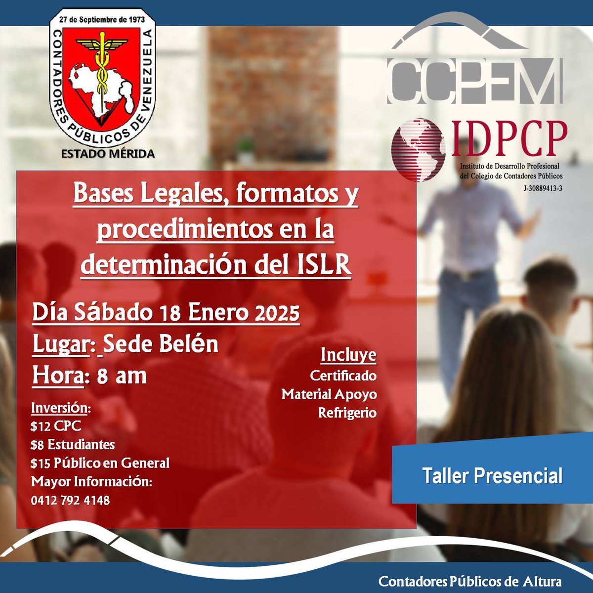 ccpem2017's tweet photo. Programa de Formación https://t.co/FU4dbgwH42