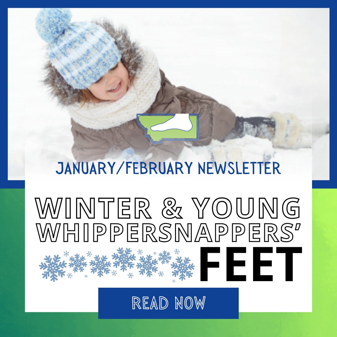 GNeibauerDPM's tweet photo. ❄️ When your child spends time outdoors in winter weather — snow is especially tough to resist! — cold, dry air and moisture sometimes spoil the fun. Keep your child’s feet safe and healthy. 
📬Read more https://t.co/SClPzWPzM6
#missoulapodiatrist #montanafootandankledoctor https://t.co/OC5I4ez1x7