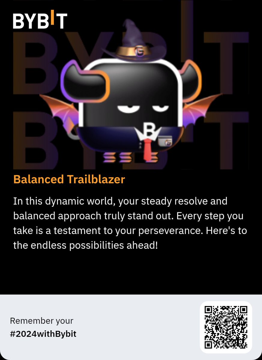 Mussfad's tweet photo. Unveil My 2024 Bybit Recap #2024withBybit https://t.co/mKmTZL3Qtu https://t.co/HLgJvv3ZzH