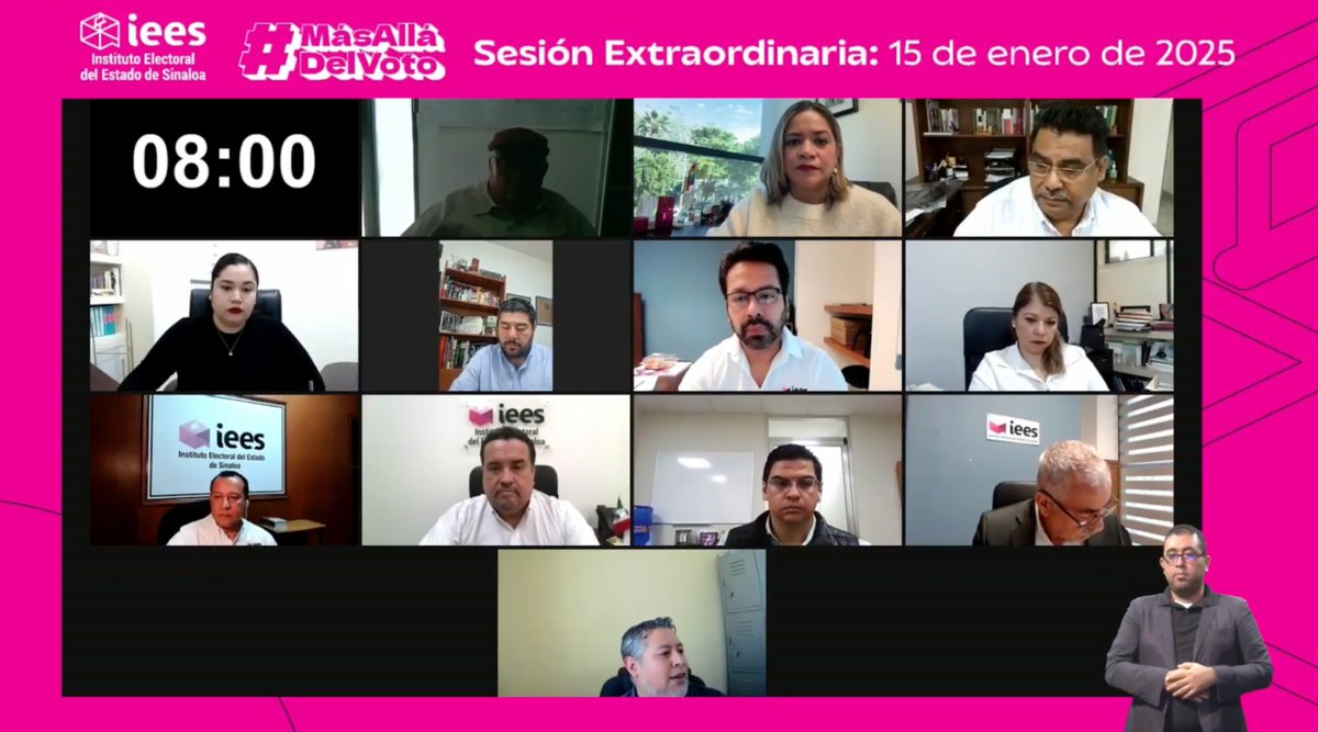 En Sesión Extraordinaria, el Consejo General del IEES aprobó la actualización de los montos del financiamiento público para el sostenimiento de actividades ordinarias permanentes y actividades específicas de los partidos políticos para el ejercicio 2025.