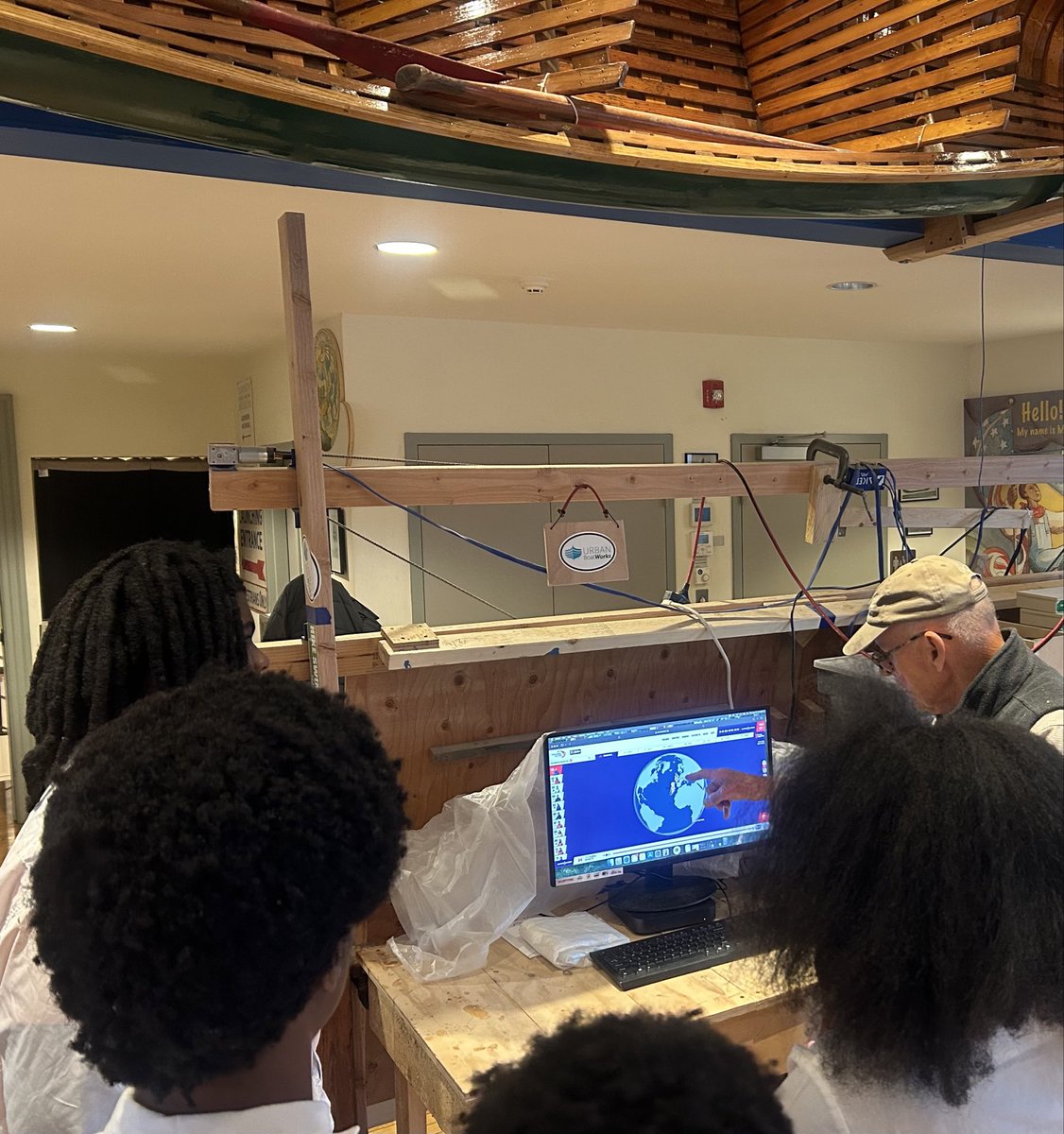 Our students at Urban BoatWorks in Camden, New Jersey have been following the <a href="/VendeeGlobeENG/">🇬🇧 Vendée Globe</a> for the past 64 days and congrats to <a href="/CharlieDalin/">Charlie Dalin</a> for your historic win and you also won a McDonald’s Happy Meal for one of students who picked you to win !