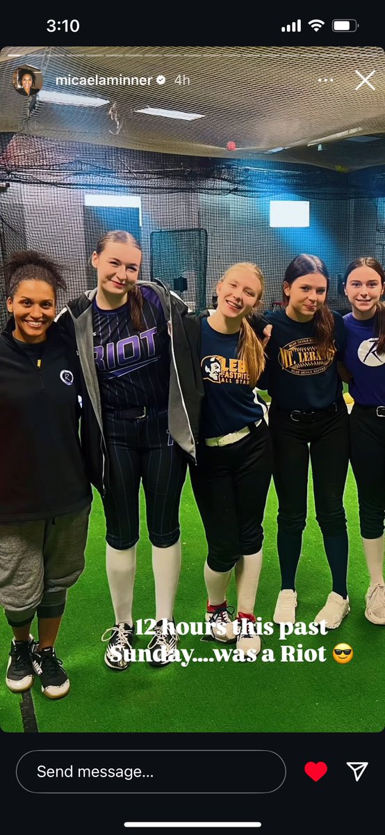 Thank you <a href="/micaelaminner/">Micaela Minner</a> for spending time with Riot refining our timing and focusing on a positive team-first mindset.