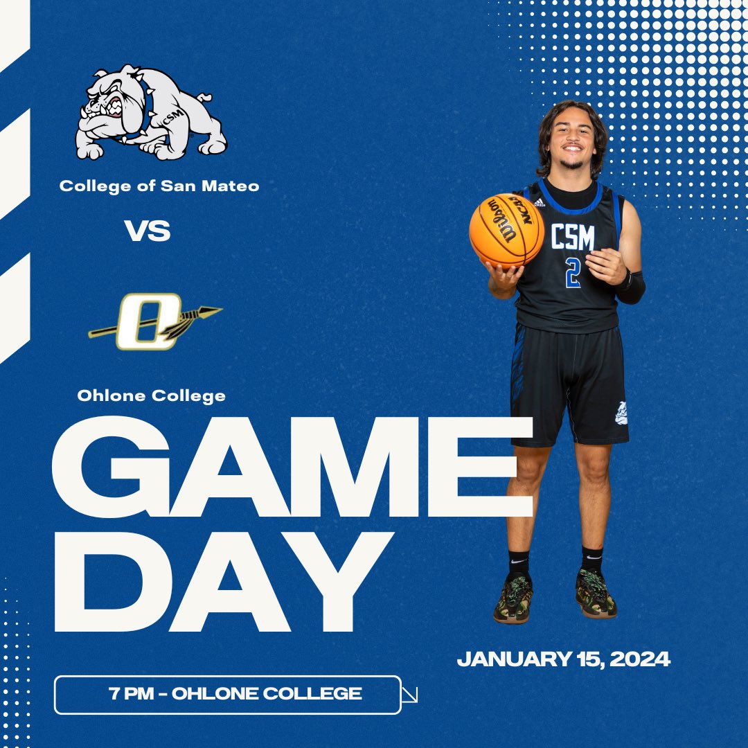 🚨GAME DAY🚨
The Bulldogs are on the road to battle Ohlone College.
Tip off is set for 7pm. Come out and support! 
Watch the livestream here 💻:
youtube.com/@ocsportsfan10…