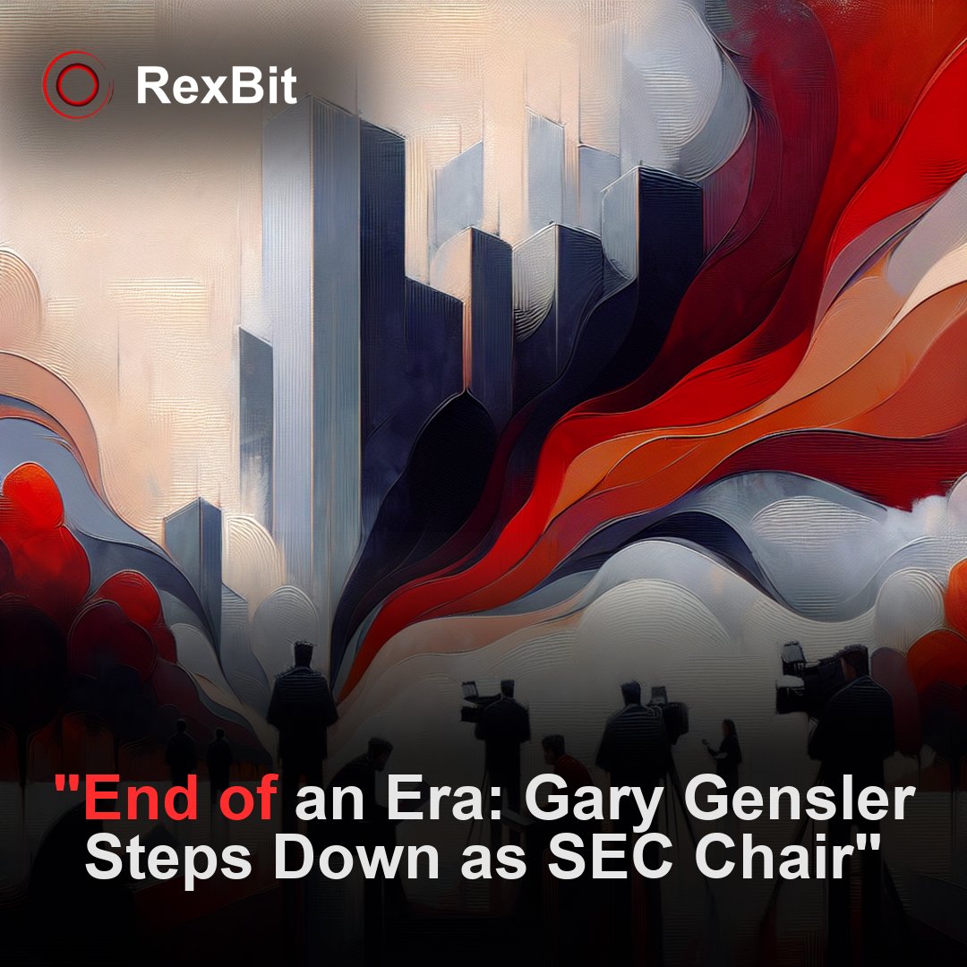 rexbit_exchange's tweet image. 🎉 Gensler&apos;s out, #Crypto&apos;s back in! 📈 Here&apos;s to a bullish future unshackled by over-regulation. #Bitcoin #Blockchain 💪🚀