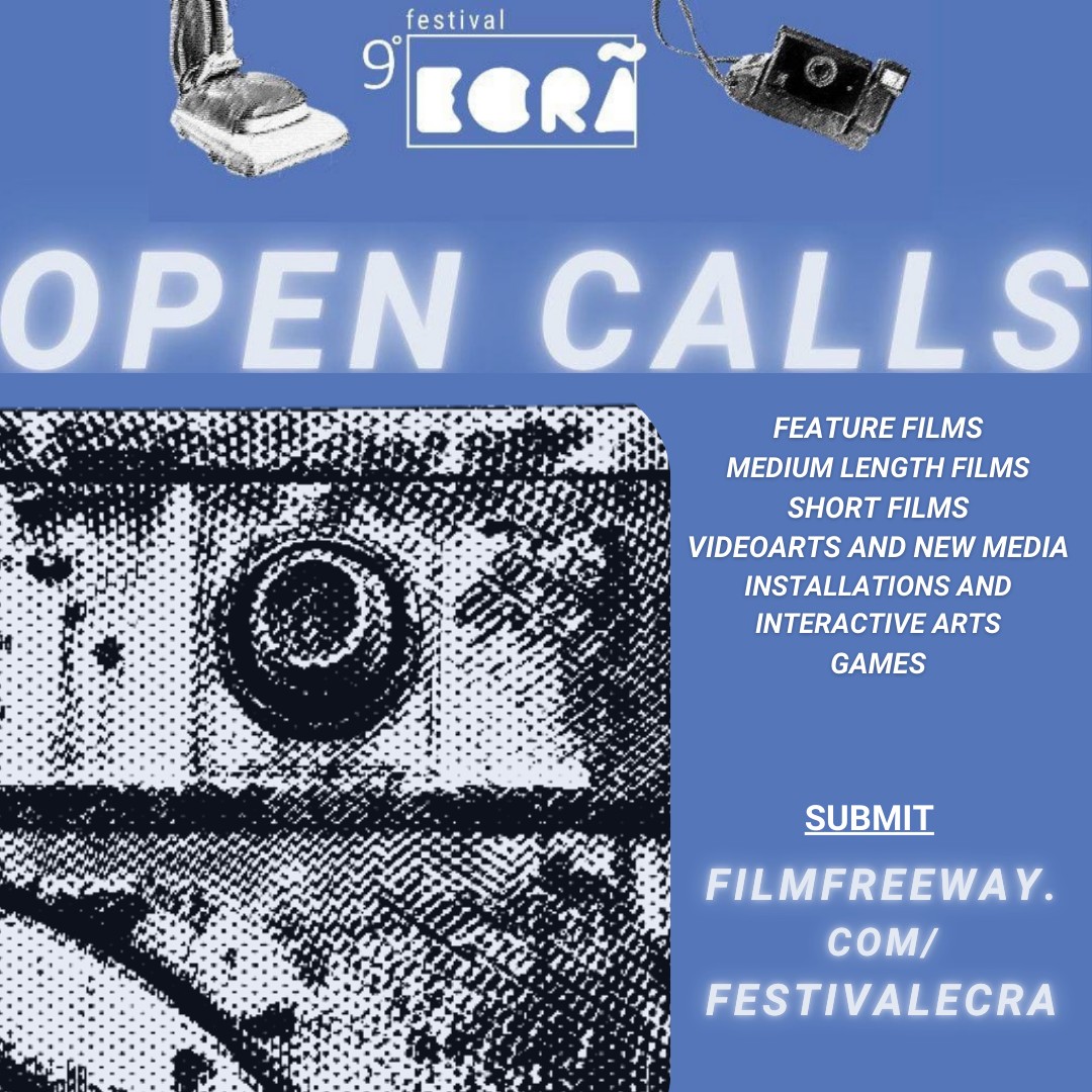 Entries are  now open for the 9th edition of the ECRÃ Festival, which will take place  in July in Rio de Janeiro! Submit your films, installations and  interactive works, video art and new media and games! 
filmfreeway.com/festivalecra
#opencalls
