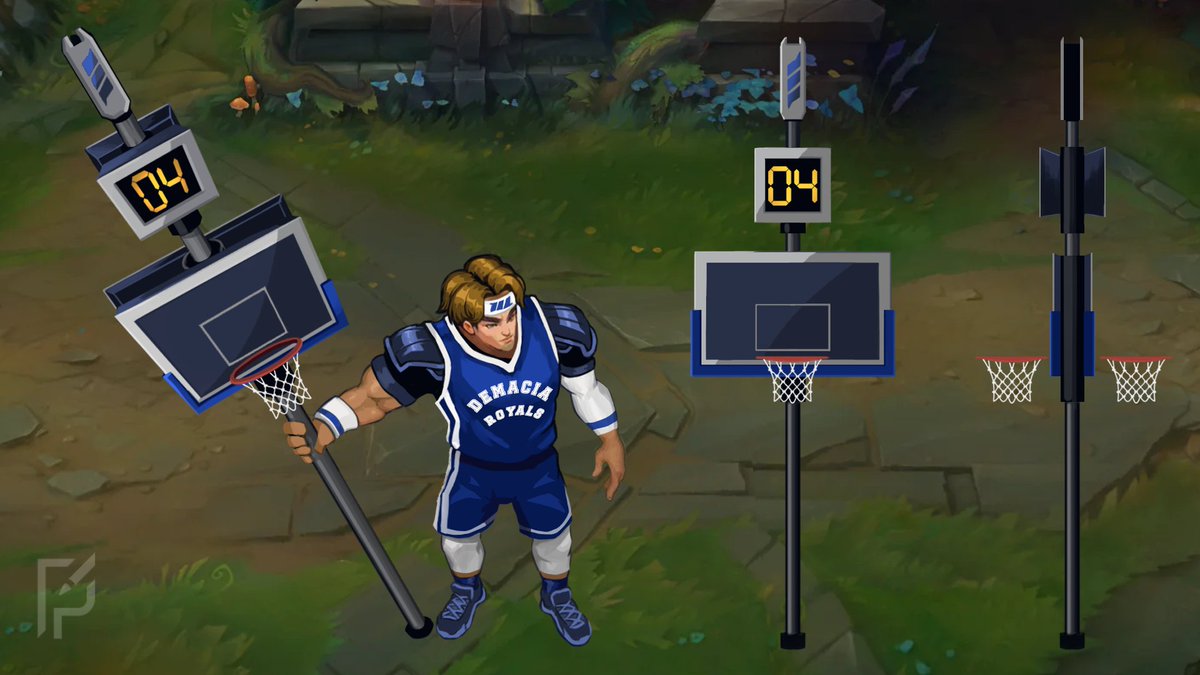 patcreates_'s tweet image. Skin Concept For Dunkmaster Jarvan 🏀Just thought it'd be cool to see him dunk and creates Staples Center lol #jarvan #LeagueOfLegends #conceptart