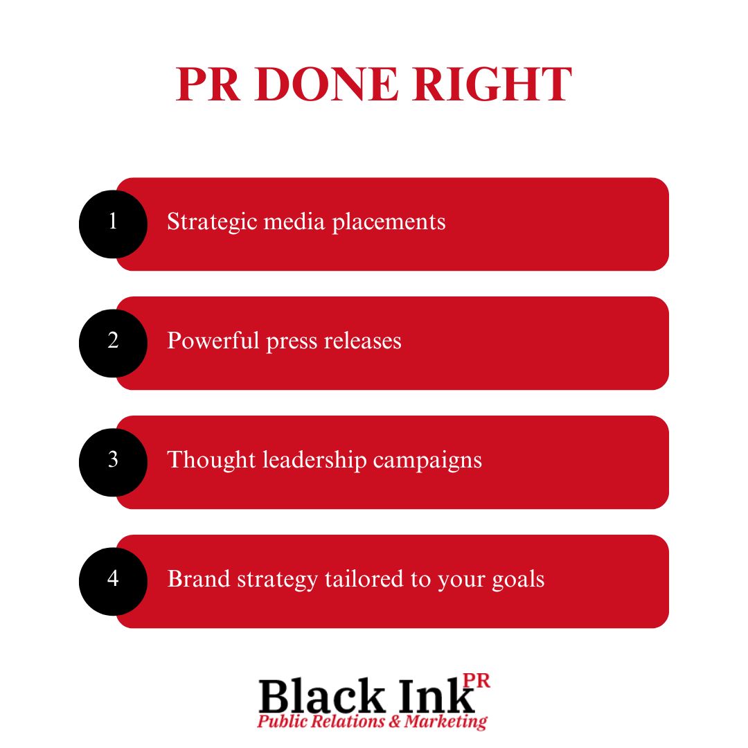 BlackInkPR's tweet photo. Want to boost your visibility and credibility? Black Ink PR has you covered!

🔑 Let us turn your message into momentum. https://t.co/HKFKaIVqpv