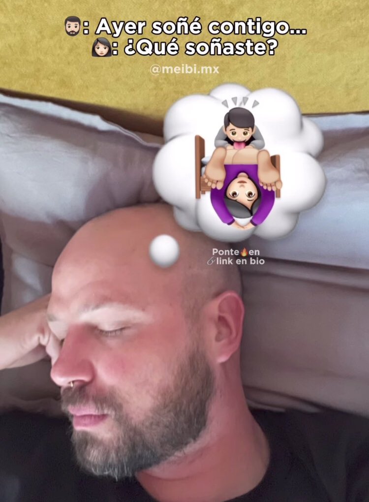 Ojalá alguien soñara conmigo 😢.

Ando un poco 🔥, se me nota mucho ? 😰