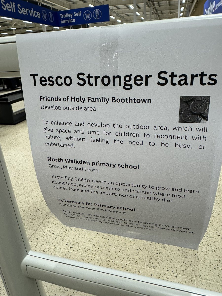 HelenB86's tweet photo. @friends_of_hf @boothstownhf 
Everyone get your blue tokens in at Tesco walkden @Tesco https://t.co/7BFINeiVCw