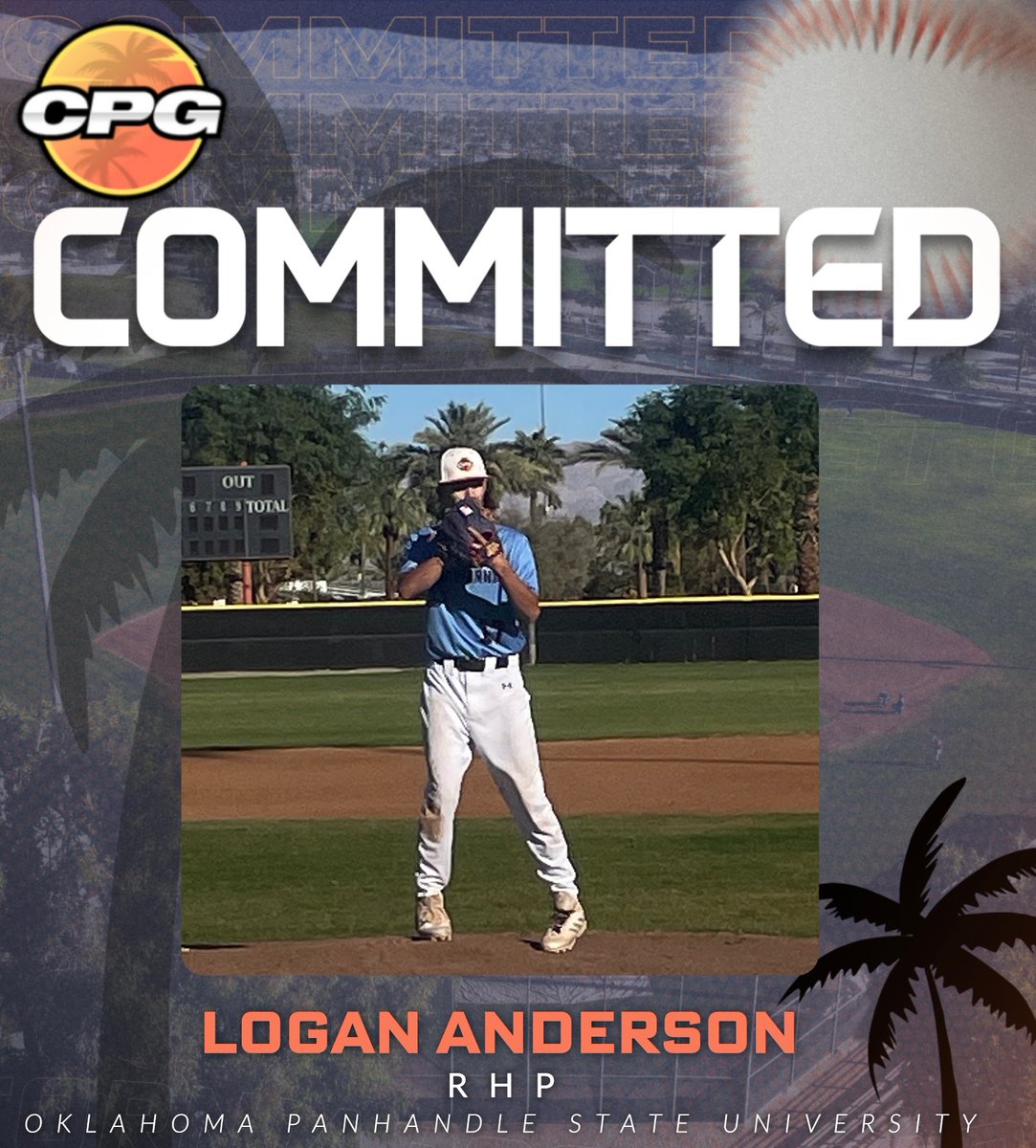 CalGrizzliesBB's tweet image. 🚨⚾️Logan Anderson (@Boots172024), 2025 RHP, has officially committed to Oklahoma Panhandle State University (@opsu_baseball).

Congratulations, Logan! We’re excited to follow you on your collegiate journey!

#Committed #CPG #OPSU