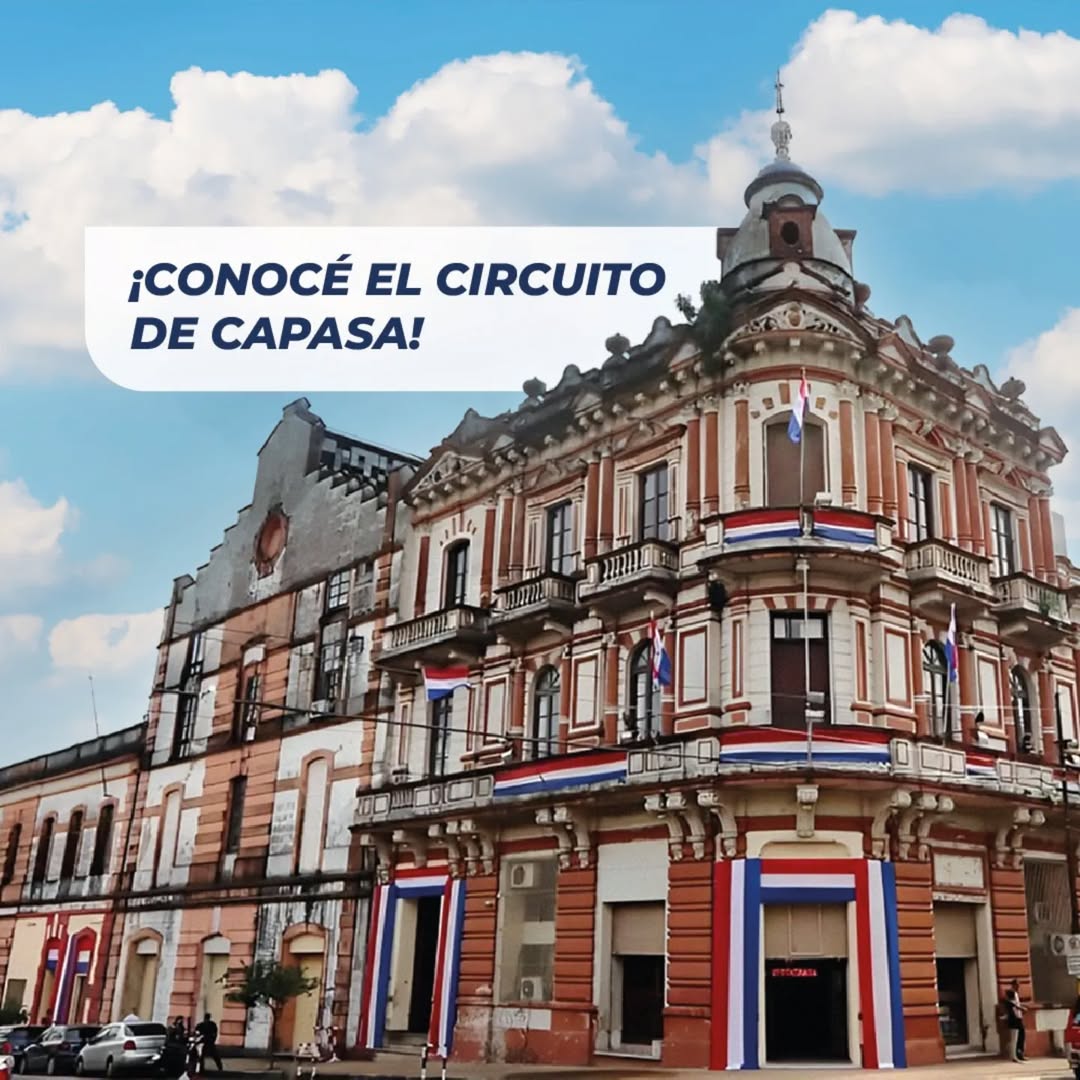 TurismoAsu's tweet image. 🌟 Descubrí la historia detrás del icónico edificio de Cañas Paraguayas Sociedad Anónima (CAPASA) 🏢, con una visita guiada por las instalaciones ✨, este sábado. 
¡Reservá tu lugar con anticipación! 📲 Envíanos un mensaje por WhatsApp al 📞 (0991) 861760.
#Historia #CAPASA
