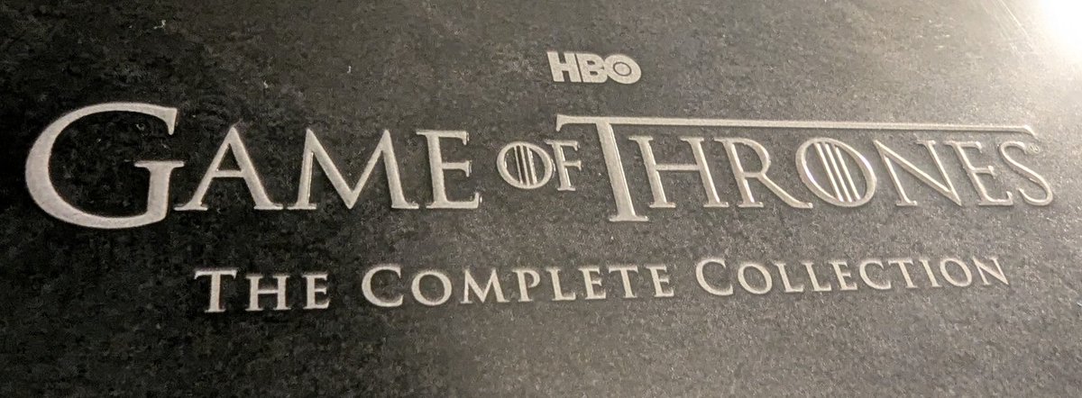 31Yoann13's tweet photo. Réception Colis du jour 📦 et pas n'importe lequel !
#GameOfThrones
#TheCompleteCollection
#Steelbook #4KUHD 💿 🤩
Dur de trouver ça à un prix raisonnable ! Hâte de découvrir ça en 4K et pas en vieux stream dégueulasse comme à l'époque !
#WeLovePhysicalMedia https://t.co/b3tcaVgYJ4