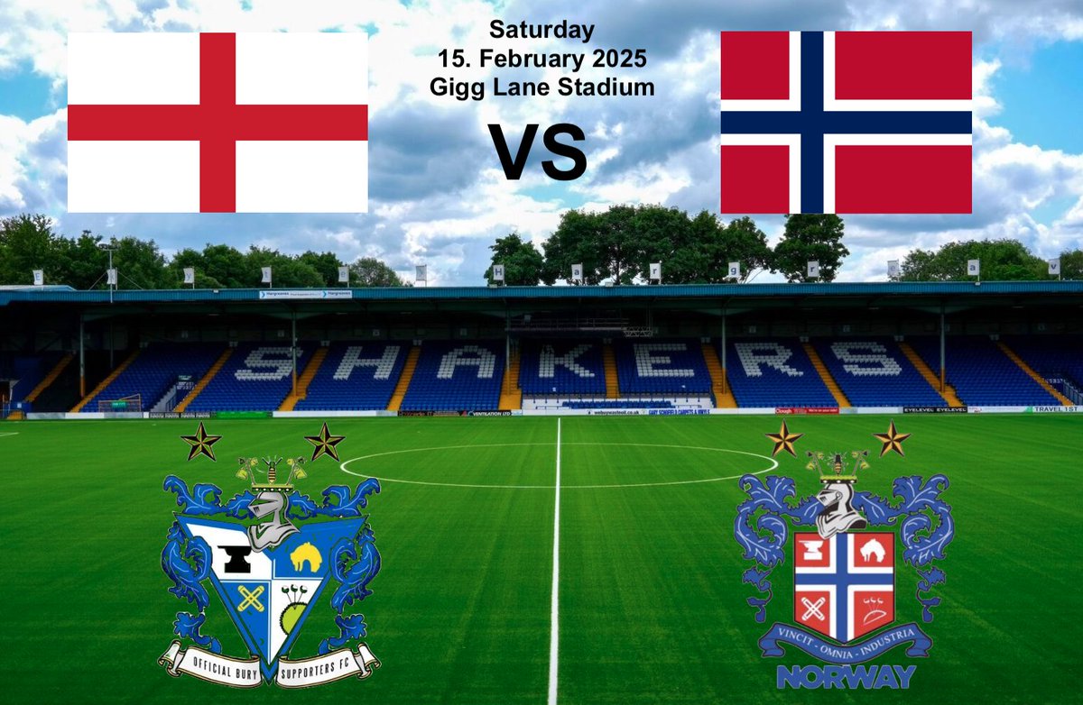 Bury FC Norway 🇳🇴 tweet media