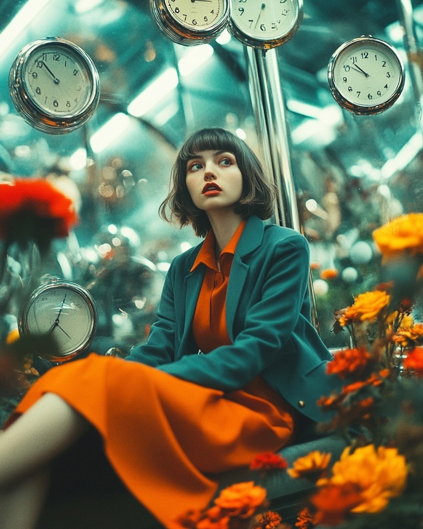 shugo's tweet photo. Exploring the fascinating intersection of time and creativity in my latest piece. How do you think art can capture the essence of time? Share your thoughts! #aiart #clockworld https://t.co/xMQpeaHNjx