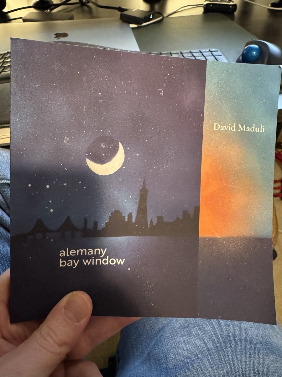coverlit's tweet photo. Hey so did you get this double sided poetry collection by Cover contributor David S. Maduli, a “dual poetry collection rooted in the physical, cultural, and emotional geographies of a shifting San Francisco Bay Area”? We just did. https://t.co/IAoHiFYKe1 https://t.co/07aBNqeeEB