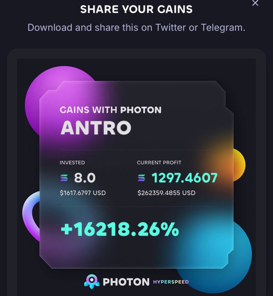 ZapClub is a special place in @ZapAlpha_ ⚡️

We shares calls, knowledge, strategies and more!

And we have the same goal: printing 🫡

Congrats to one of our community member 👌

PS: up to you to join 🫵