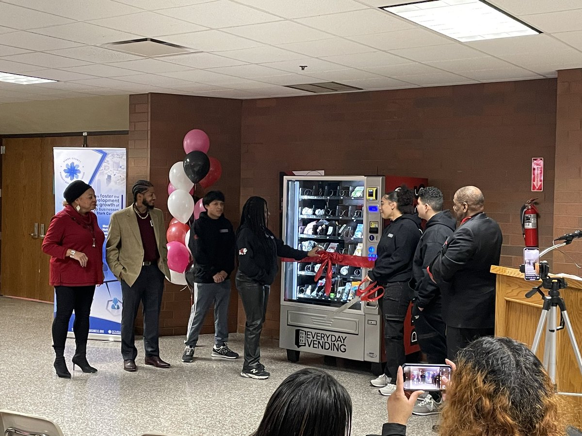 Gary Kandel (@garykandel) on Twitter photo Congratulations to our <a href="/CCS_District/">Canton City Schools</a> students who unveiled their EverydayVending machine. Thank you to the Stark County Minority Business Association for leading this program. Congratulations to our <a href="/CCS_District/">Canton City Schools</a> students who unveiled their EverydayVending machine. Thank you to the Stark County Minority Business Association for leading this program.