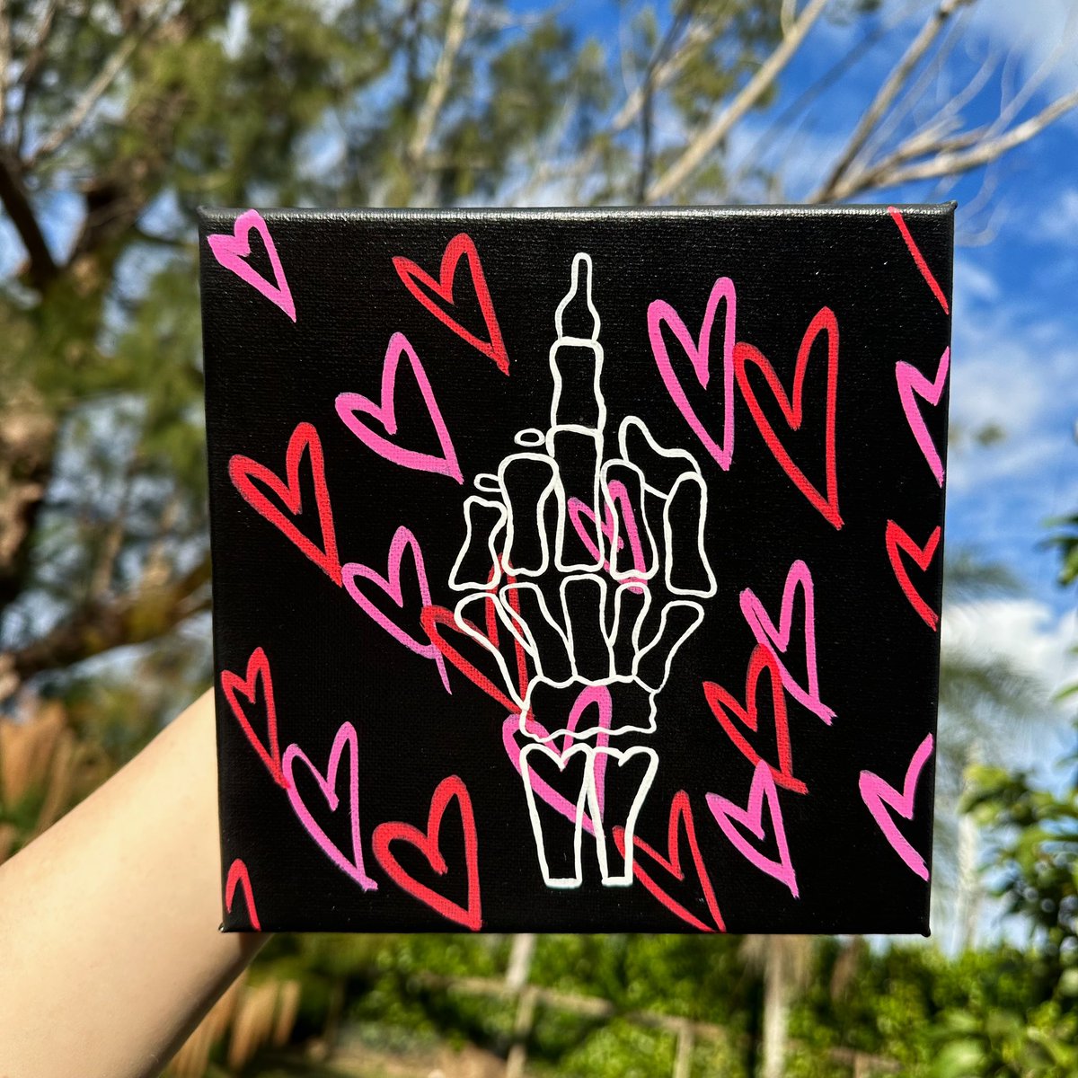 Grab ya lover or bestie a canvas for Valentine’s Day ❤️💕 limited amount!