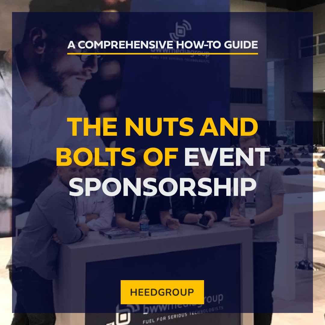 HeedGroup's tweet photo. The Nuts &amp; Bolts of Event Sponsorship 🔩🔨

Our latest blog post gives you a step-by-step guide to maximize your ROI:

Pre-event planning 🗓️
Engaging attendees at the event 🤝
Post-event analysis &amp; follow-up 🚀

🔗 https://t.co/YhNtSQlUIe

#EventSponsorship #EventPlanning https://t.co/uXdi6UAE6E
