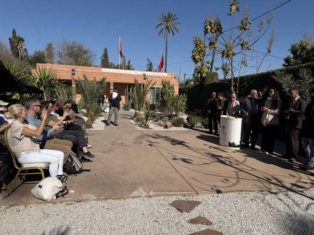 nadim_amal's tweet photo. Visite de l’équipe globale @UNDPbiofin à la palmeraie et à la forêt urbaine « Ghabt chebab » Marrakech. Un accueil très chaleureux et des échanges fructueux avec les partenaires du Programme Marrakech Ville Durable #Wilaya #Commune de Marrakech #fm6e #OPM @PNUDMaroc @MTEDDMAROC https://t.co/UDxm5w4bCA