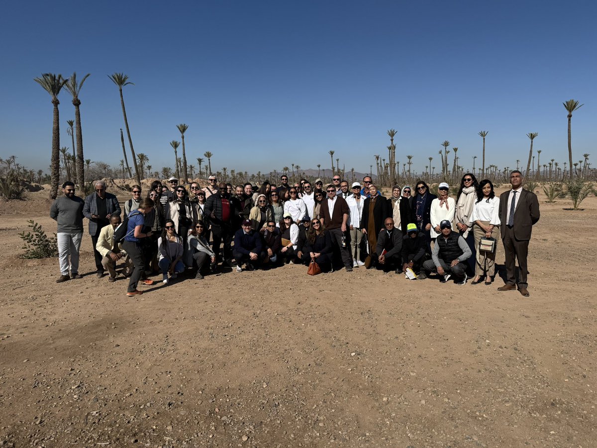 nadim_amal's tweet photo. Visite de l’équipe globale @UNDPbiofin à la palmeraie et à la forêt urbaine « Ghabt chebab » Marrakech. Un accueil très chaleureux et des échanges fructueux avec les partenaires du Programme Marrakech Ville Durable #Wilaya #Commune de Marrakech #fm6e #OPM @PNUDMaroc @MTEDDMAROC https://t.co/UDxm5w4bCA