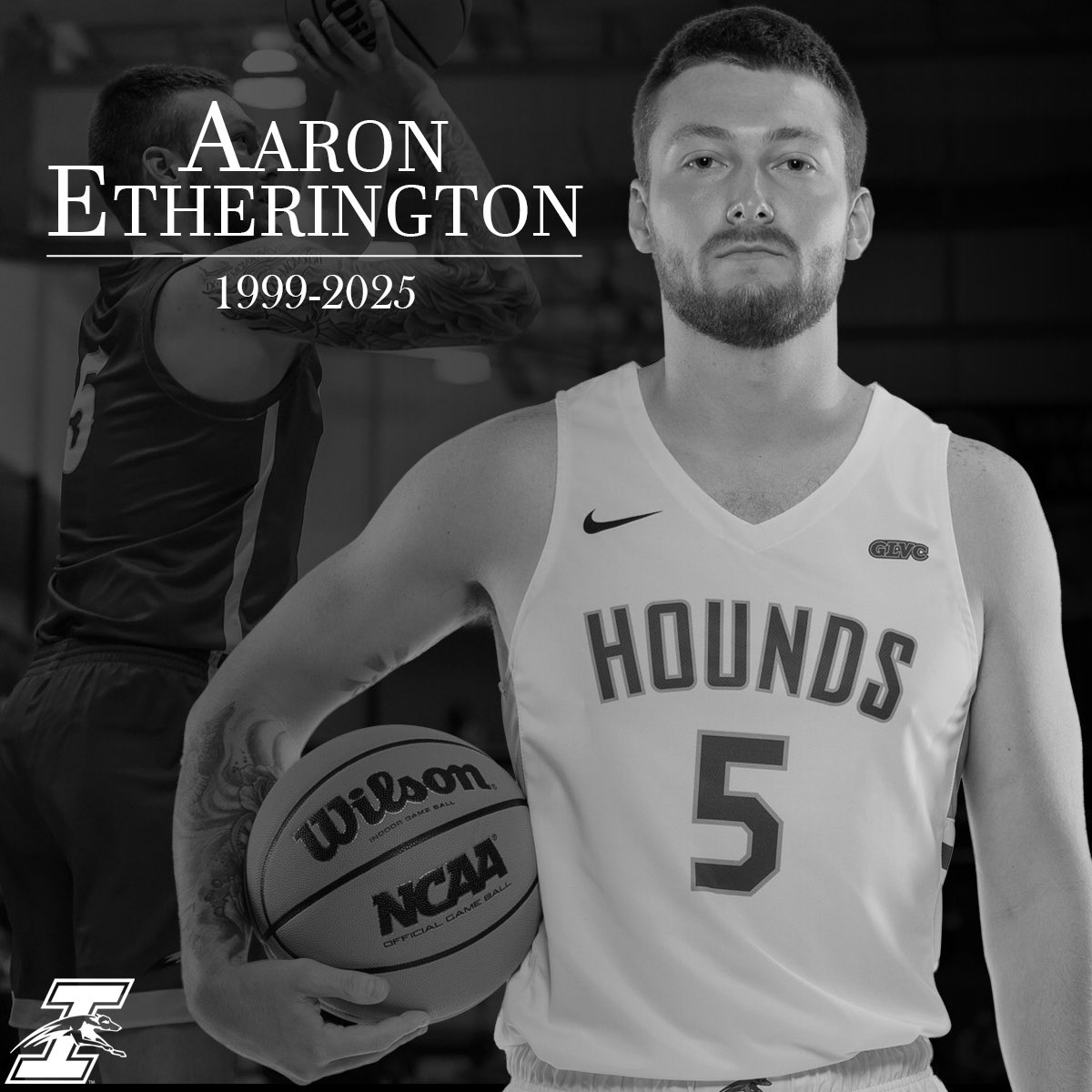We are incredibly saddened to hear about the loss of UIndy alum Aaron Etherington. His energy and love for family, friends, and teammates were infectious. Please keep Aaron’s loved ones in your thoughts and prayers. You will be missed, 5.