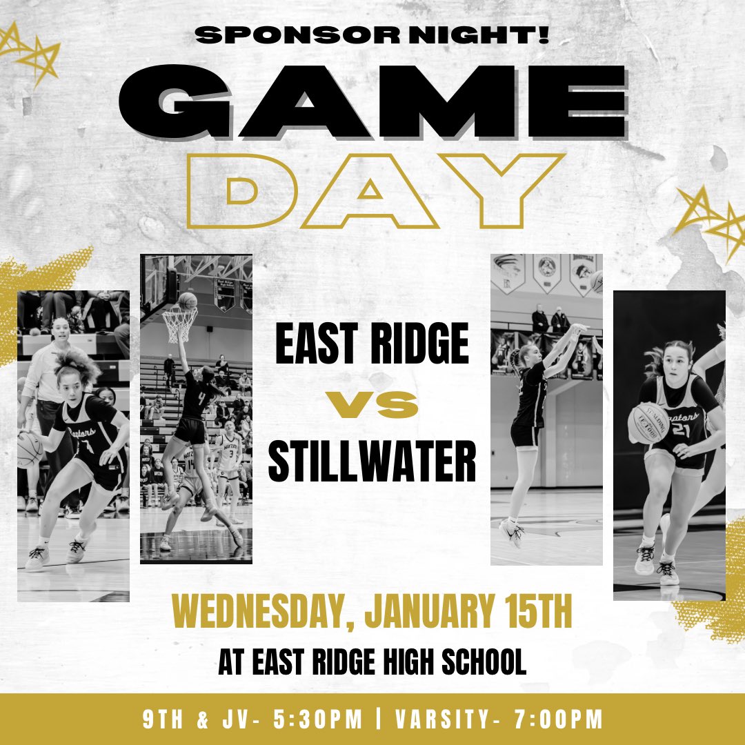 💥Come out and support as we take on Stillwater tonight at The Perch! We will be highlighting our sponsors at tonight’s game and will have fun raffles and giveaways!!💥
