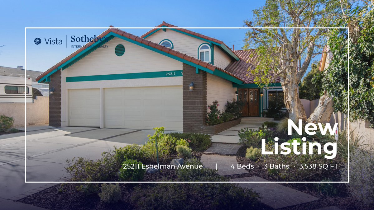 📍 New Listing 📍 Take a look at this fantastic new property that just hit the market located at 25211 Eshelman Avenue in Lomita. Reach out here or at (310) 625-6877 for more information

Let's Connect
Ann Shumbo
Vista | Sotheby's ... homeforsale.at/25211_ESHELMAN…