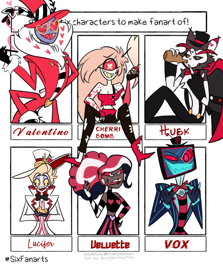 And here we go! This was a bit of a challenge to draw so many