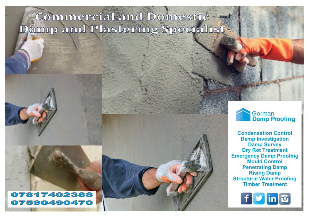 Gormanrestorat2's tweet image. LOOKING FOR A DAMP PROOFER OR PLASTERER IN THE NORTHWEST ?
Call the experts 📲 07817402388 or 07590490470
#DAMPPROOFING 
#PLASTERING 
  #sthelens. #trustedtradesmen #tradesmansthelens #prescot  #warrington #wigan #skelmersdale #liverpool  👷🏼‍♂️👍🛠