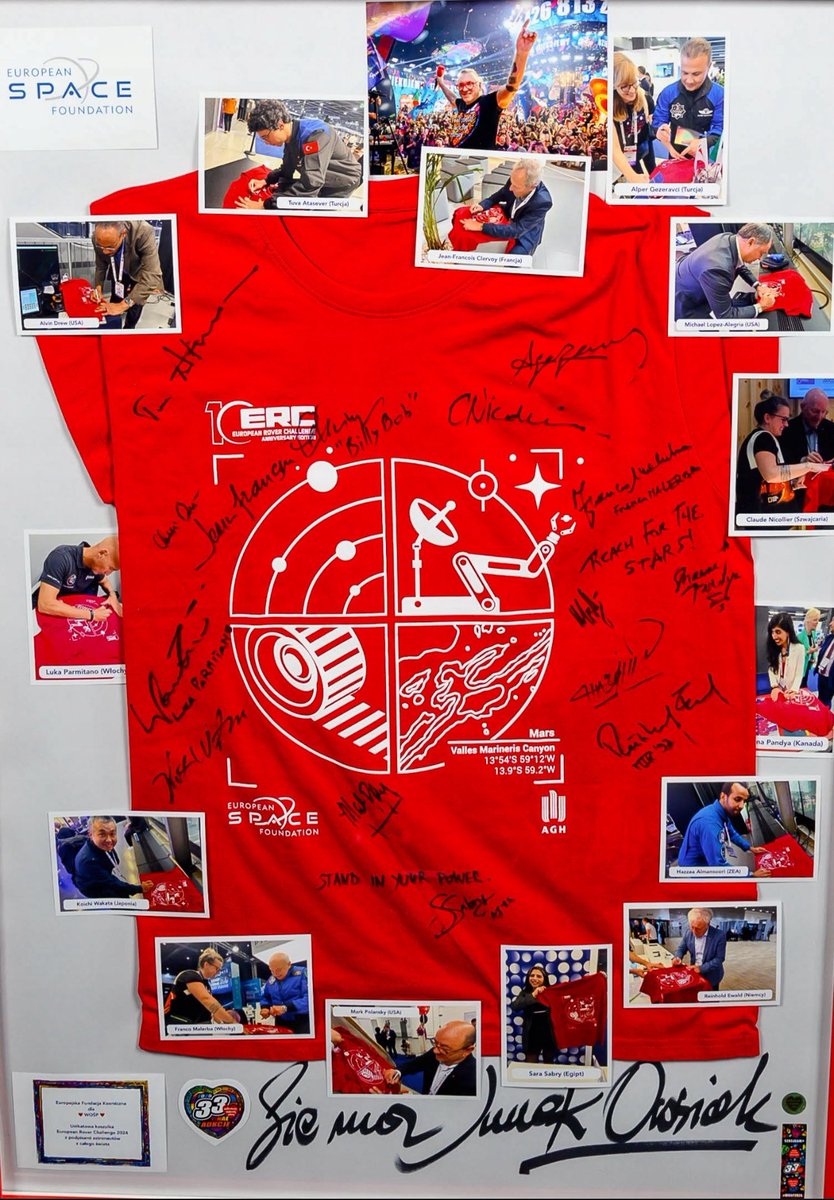 Zapraszamy do licytacji unikatowej koszulki dziesiątej, jubileuszowej edycji międzynarodowego wydarzenia kosmicznego „European Rover Challenge” organizowanego przez Europejską Fundację Kosmiczną.

#wosp2025 #wosp #33finalwosp #onkologiadziecieca #erc 

allegro.pl/oferta/europej…