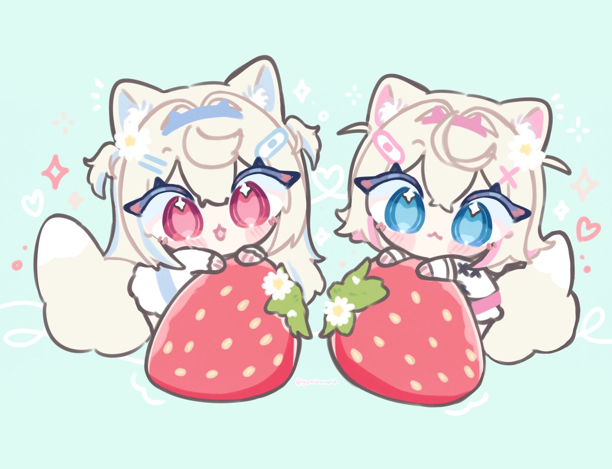 🐾🍓
#FWMCpix #いちごの日