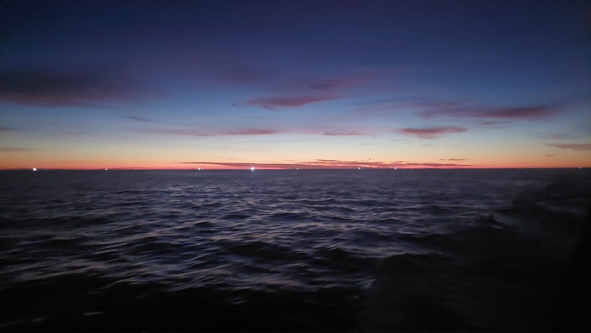 Beautiful morning at sea ❤️